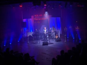 Live concert performance at Nocturne Theatre rental venue