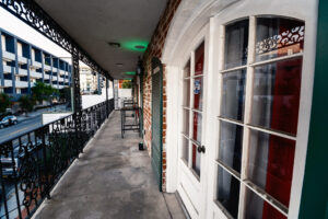 Balcony seating at Nocturne Theatre